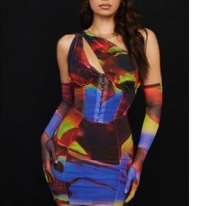 house of cb dahlia dress size s